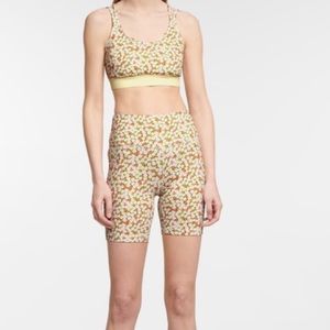 Tory Burch Ridge Floral Bike Shorts